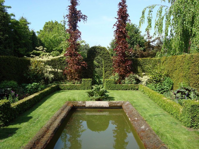 Sierplanten structuurtuin